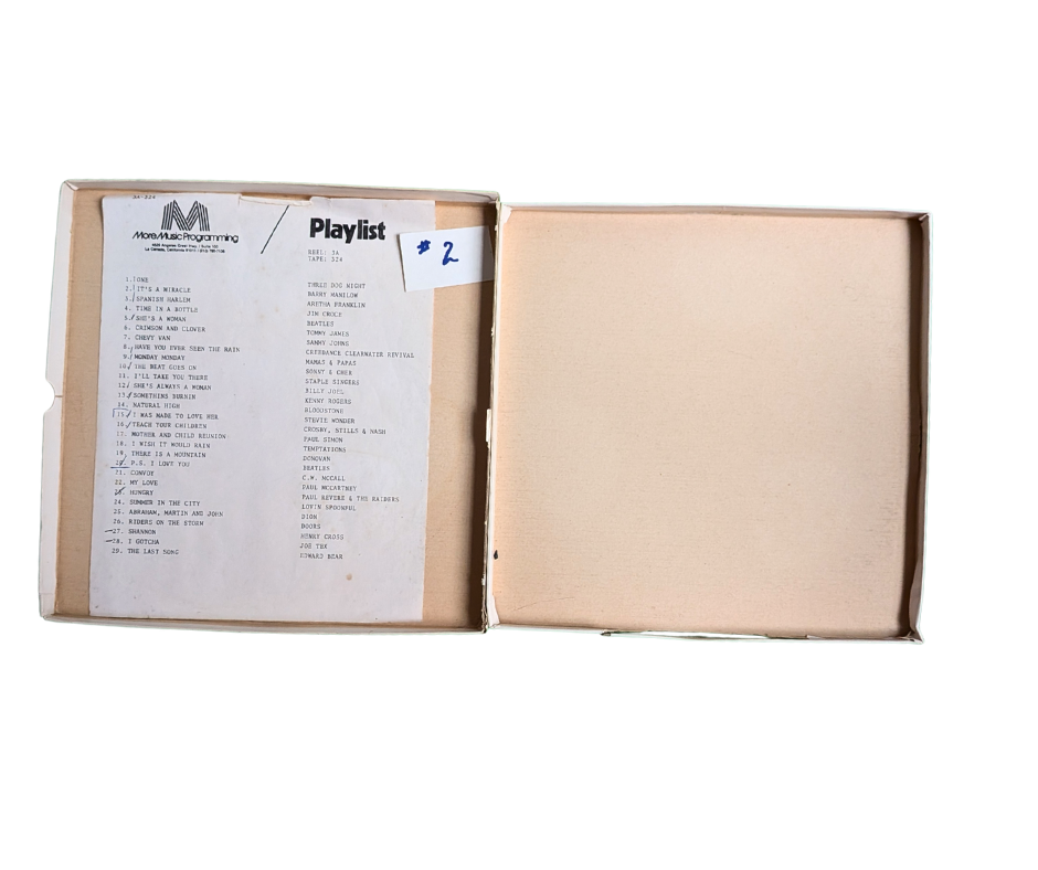 2-track Various Artists – CHR Secondary Gold (1970s Radio Hits) – Jay Stevens & Associates – 7.5 IPS Reel