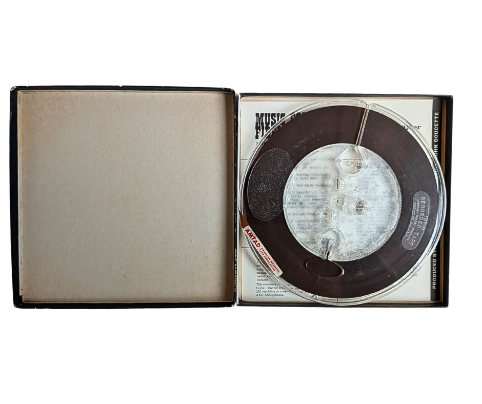 Early Dual-Track Mono Reel-to-Reel Music for High Fidelity Shows (Sampler), (D-8) – Omegatape “JAZZTAPE” Sampler – (Sealed)Artists- 4 Track Reel to Reel Tape, 7 1/2 IPS