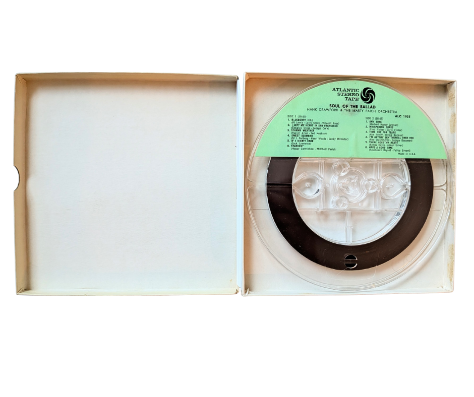 Soul of the Ballad, Hank Crawford- 4 Track Reel to Reel Tapes, 7 1/2 IPS