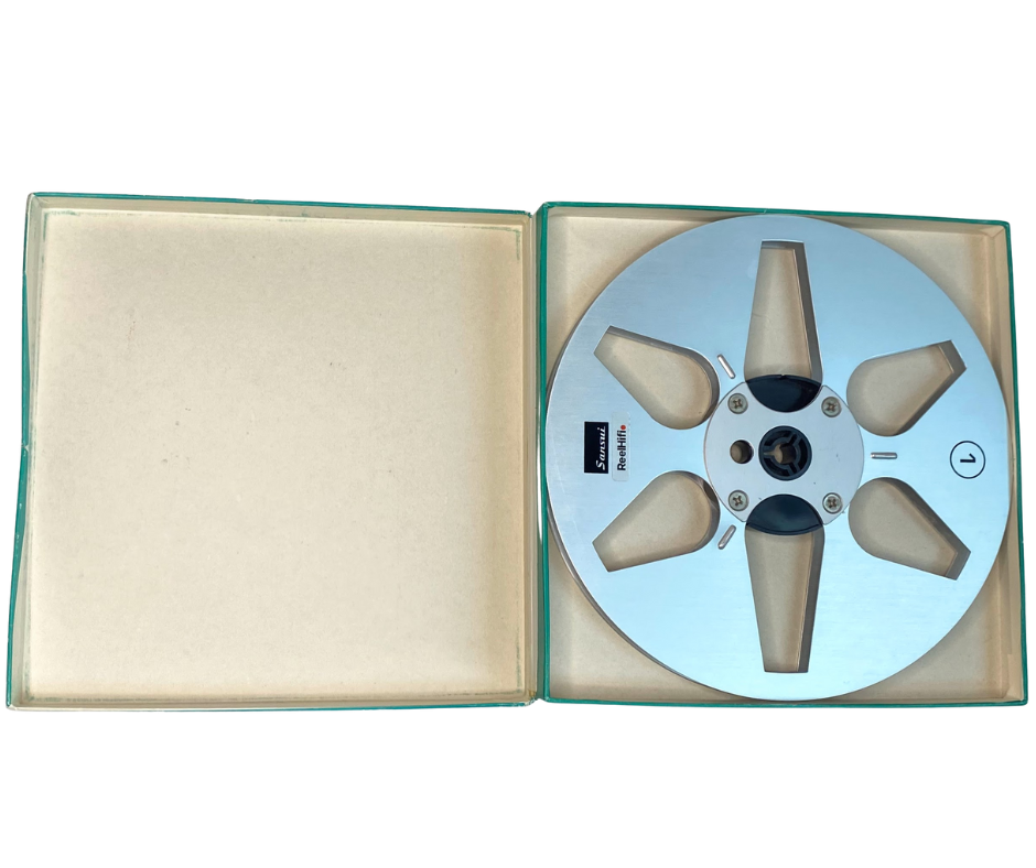 OEM - Vintage Sansui Metal 7-inch Take up Reel RSM-7 Empty Reel