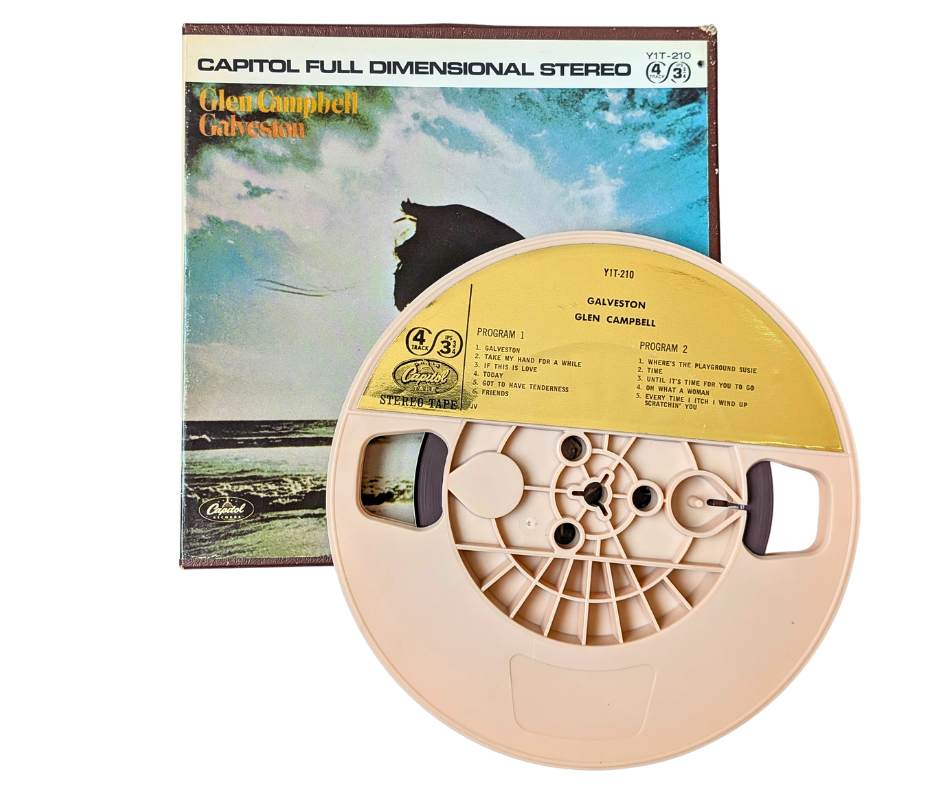 Galveston, Glen Campbell- 4 Track Reel to Reel Tape, 7 1/2 IPS