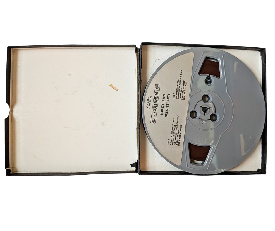 Greatests Hits V.I, Bob Dylan-  Track Reel to Reel Tape, 3 3/4 IPS