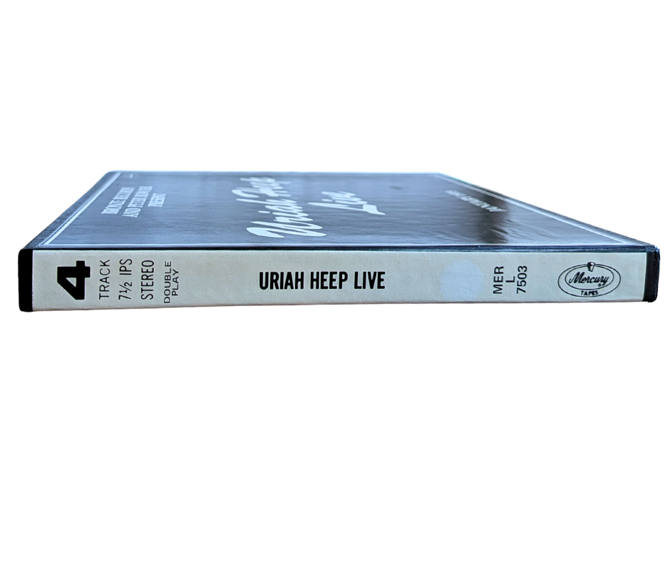 Uriah Heep Live, Uriah Heep - 4 Track Reel to Reel Tape, 7 1/2 IPS