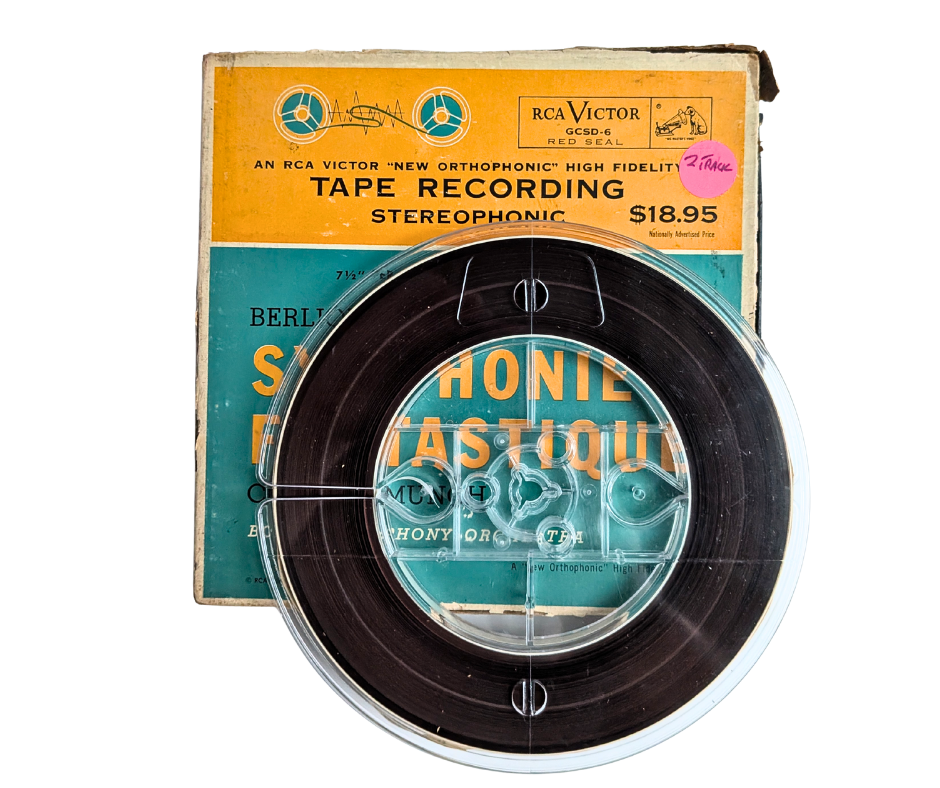 Berlioz Symphonie Fantastique Op. 14 Charles Munch Boston Symphony Orchestra RCA Victor Red Seal GCSD-6 2 Track Half Track 7.5 IPS