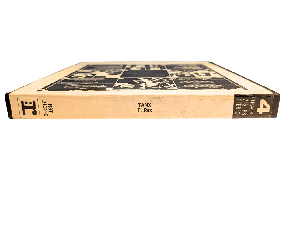 T-rex, Tanx- 4 Track Reel to Reel Tape, 7 1/2 IPS
