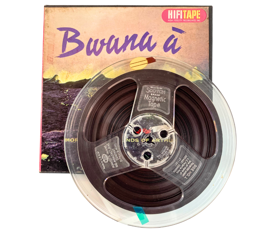 2-track Bwana A More Exotic Sounds of Arthur Lyman HiFiTape Reel tapeR808