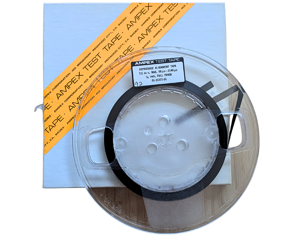 Reproduce Alignment Tape - Reel to Reel Tape, 7.5 IPS
