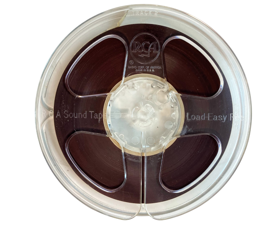 Walt Disney Song Carousel, Joe Reisman- 2 Track reel to reel tape, 7 1/2 IPS