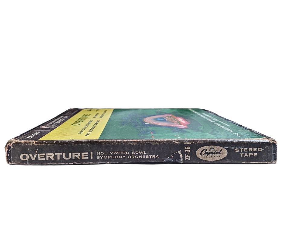 Overture!, Felix Slatkin- 2 track Reel to Reel Tape, 7 1/2 IPS