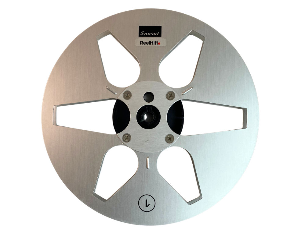 OEM - Vintage Sansui Metal 7-inch Take up Reel RSM-7 Empty Reel