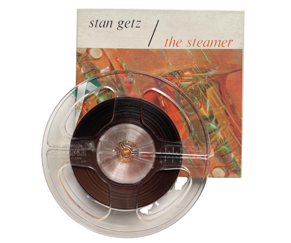 The Steamer, Stan Getz- 2 Track mono reel to reel tape, 3 3/4 IPS