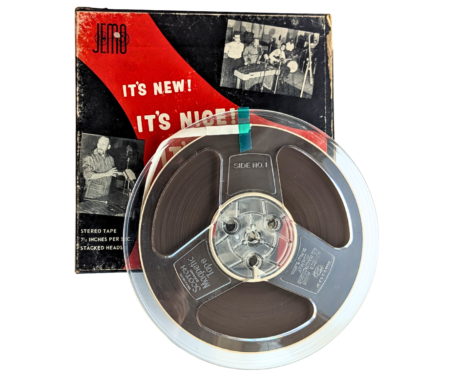 It’s New! It’s Nice! It’s Norvo!, The Red Norvo Quintette- 2 Track Reel to Reel Tape, 7 1/2 IPS