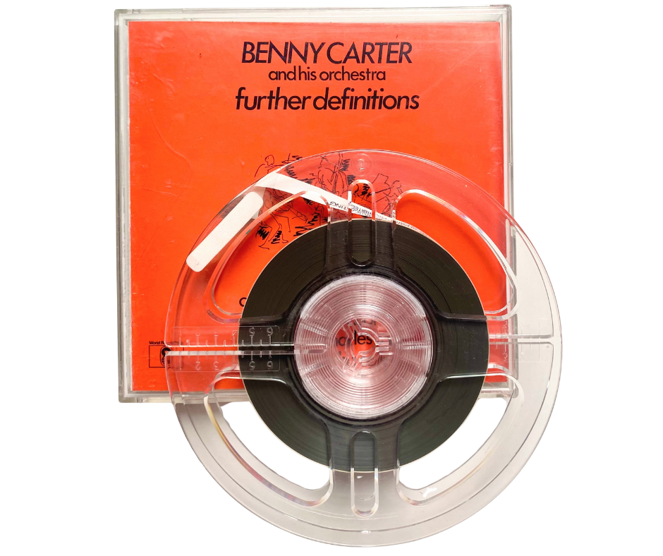 Further Definitions, Benny Carter Coleman Hawkins JoJo Jones 2 Track Mono reel tape
