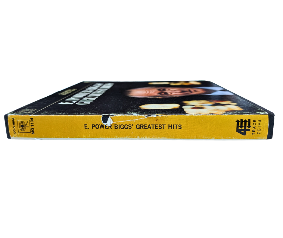 Greatest Hits, E. Power Biggs- 4 Track Reel to Reel Tapes, 3 3/4 IPS