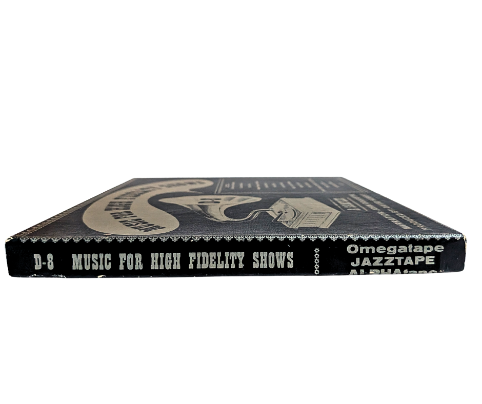 Early Dual-Track Mono Reel-to-Reel Music for High Fidelity Shows (Sampler), (D-8) – Omegatape “JAZZTAPE” Sampler – (Sealed)Artists- 4 Track Reel to Reel Tape, 7 1/2 IPS