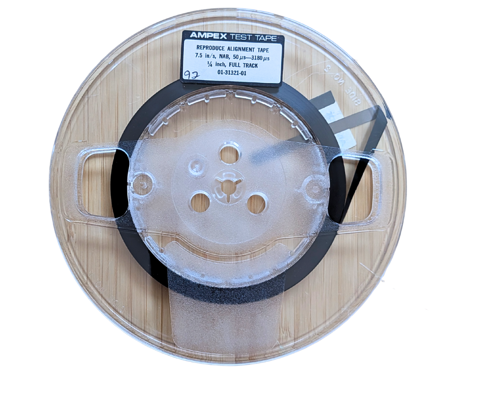 Reproduce Alignment Tape - Reel to Reel Tape, 7.5 IPS