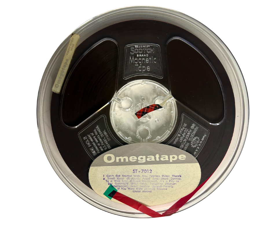 2-track Oscar Moore with Leroy Vinnegar – Omegatape ST-7012, West coast Jazz