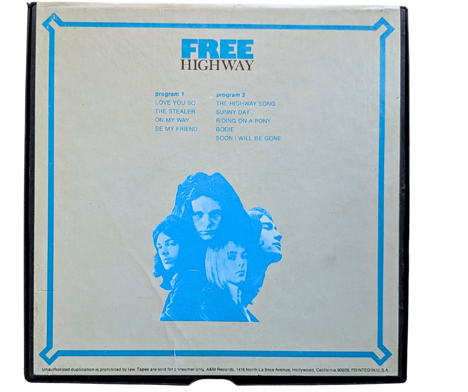 Highway, Free - 4 Track Reel to Reel Tape, 7 1/2 IPS