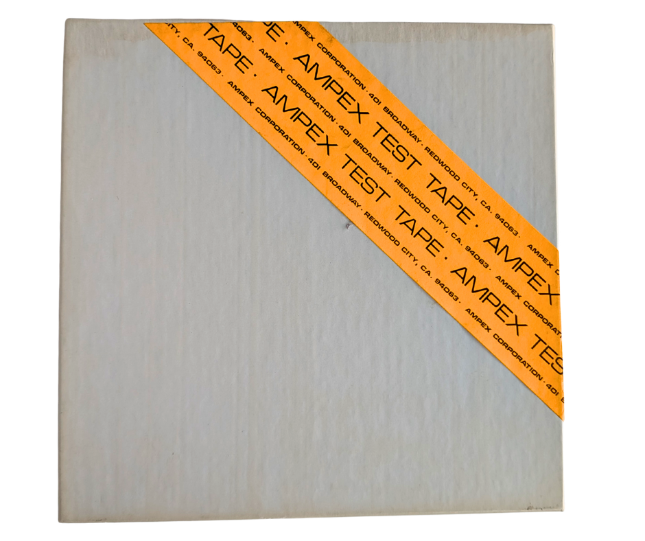 Ampex Reproduce Alignment Test Tape- 2 Track mono, 7 1/2 IPS
