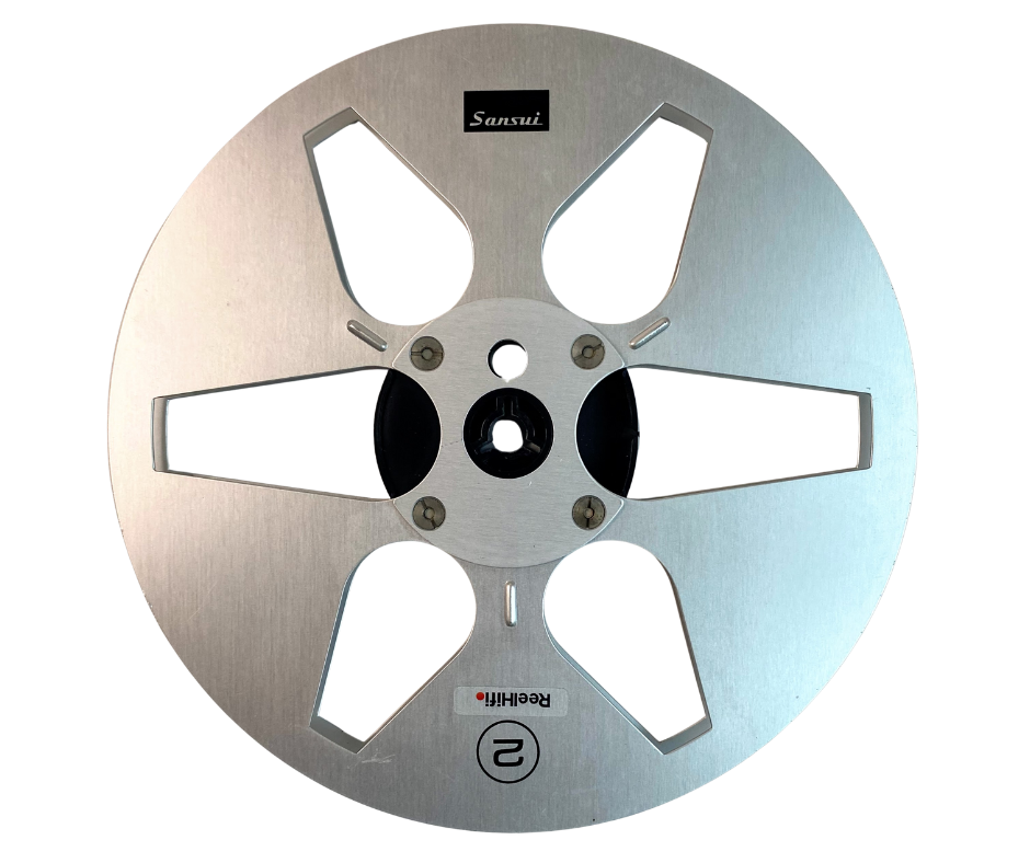 OEM - Vintage Sansui Metal 7-inch Take up Reel RSM-7 Empty Reel