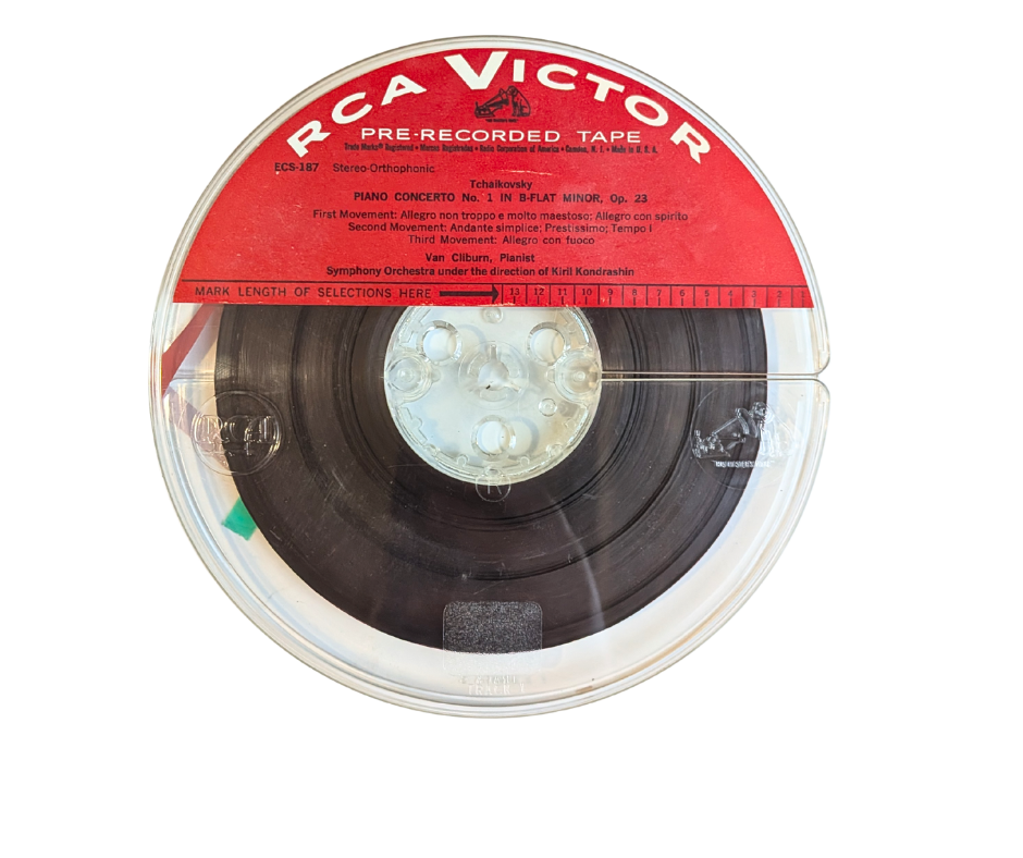 Tchaikovsky: Piano Concerto No. 1, Kiril Kondrashin- 2 Track Reel to Reel Tape, 7 1/2 IPS