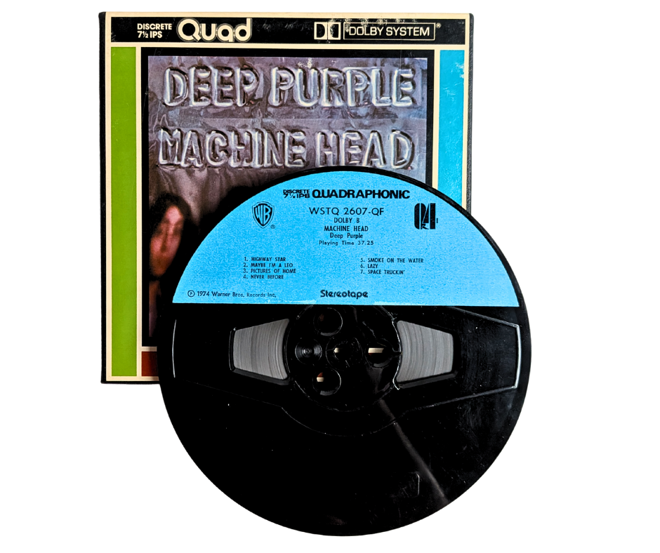 Deep Purple Machine Head – Discrete Quad Reel-to-Reel WSQ 2607-QF 7½ IPS Dolby B