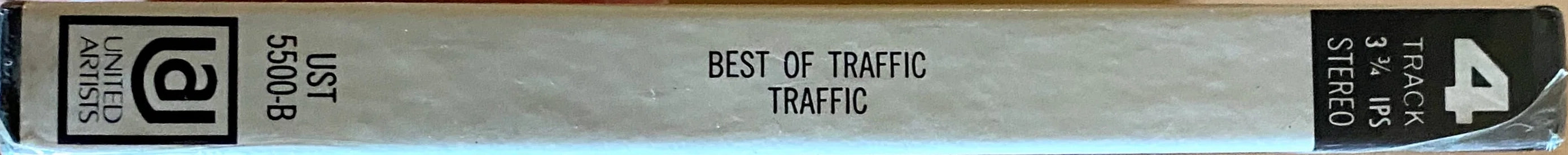 [Sealed] Traffic, Best of Traffic-4 track reel to reel tape 3 3/4 IPS