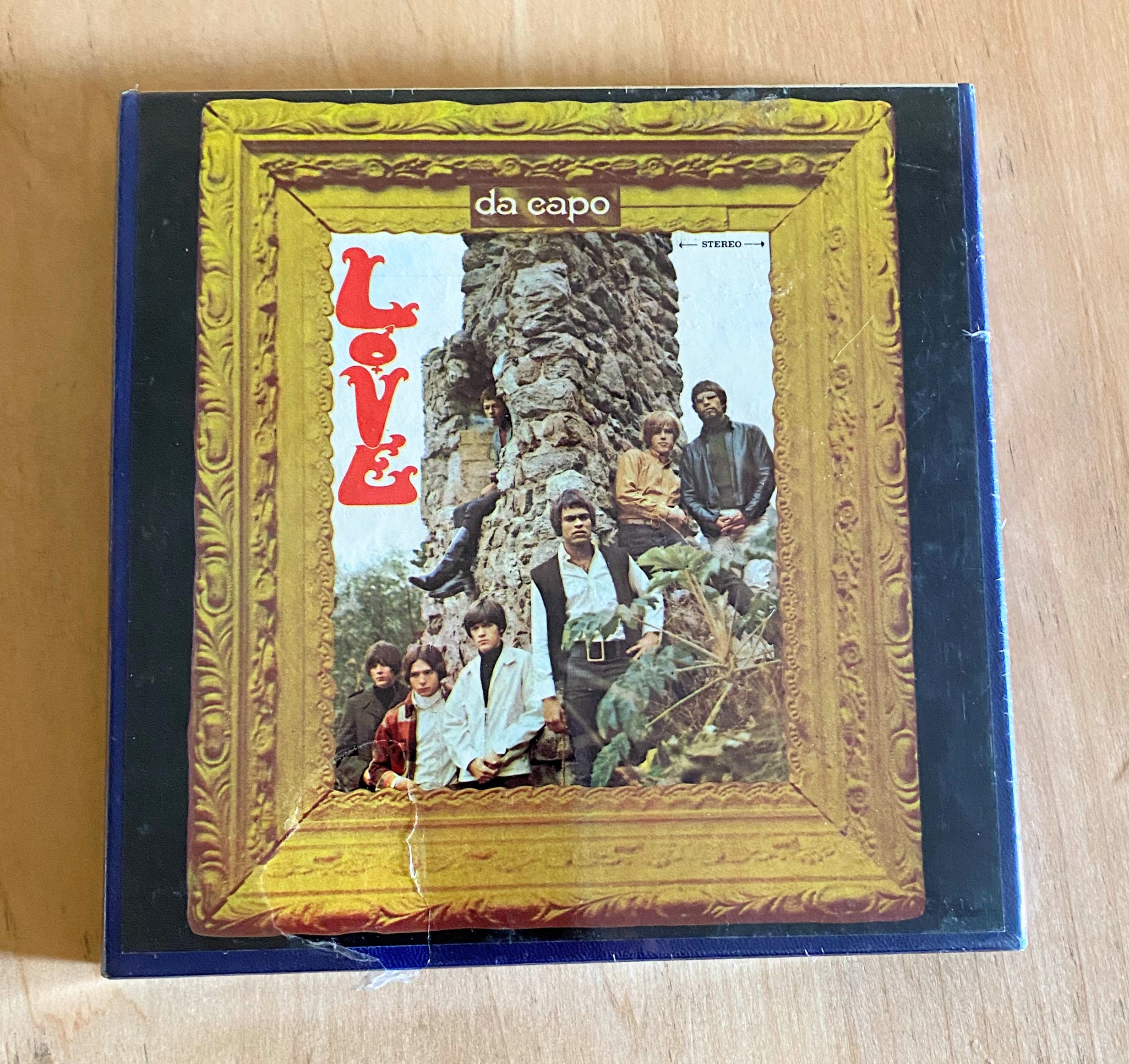 [Sealed] Da Capo, Love- 4 track reel to reel tape, 3 3/4 IPS