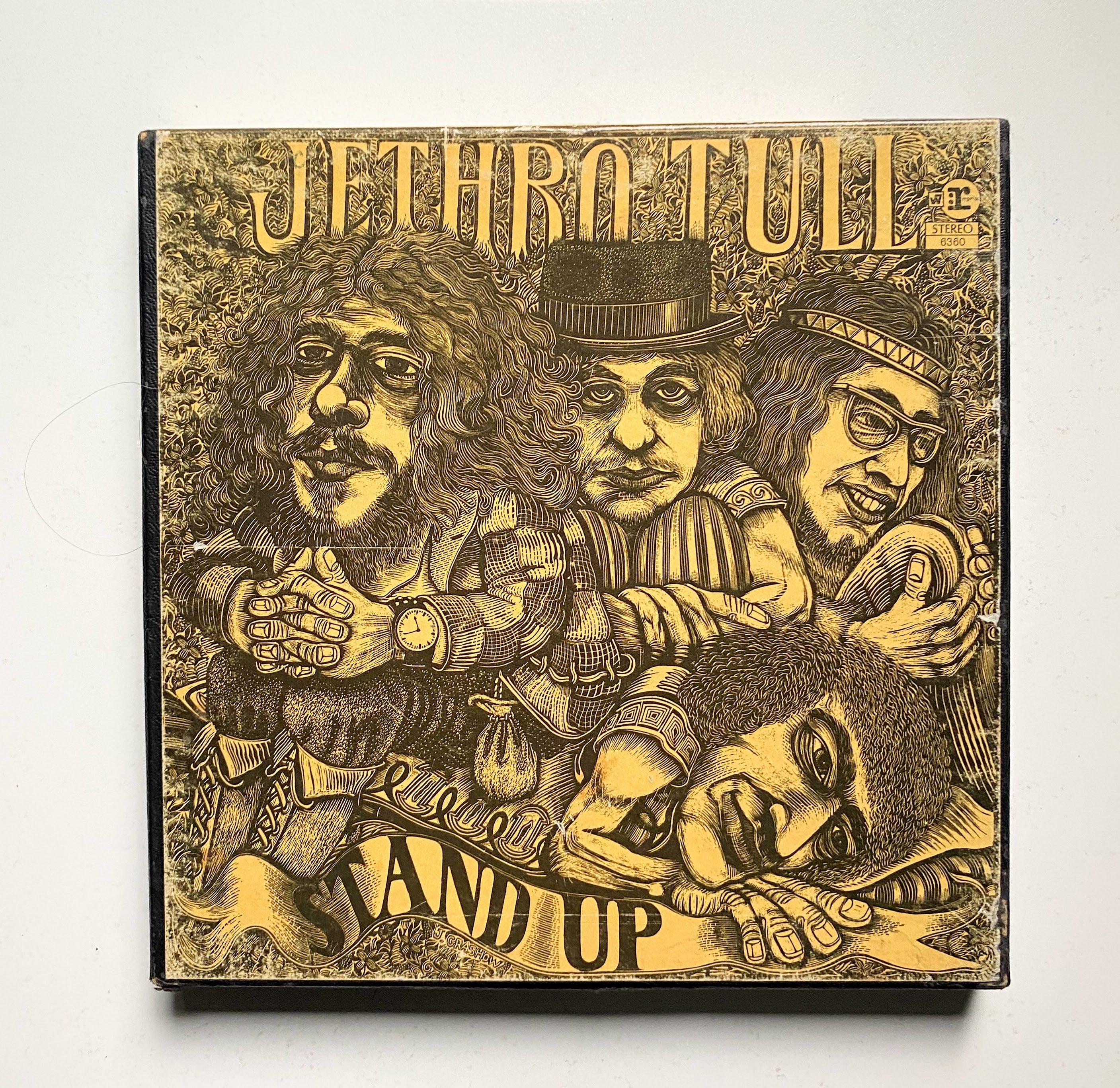Stand Up, Jethro Tull- 4 track reel to reel tape, 3 3/4 IPS