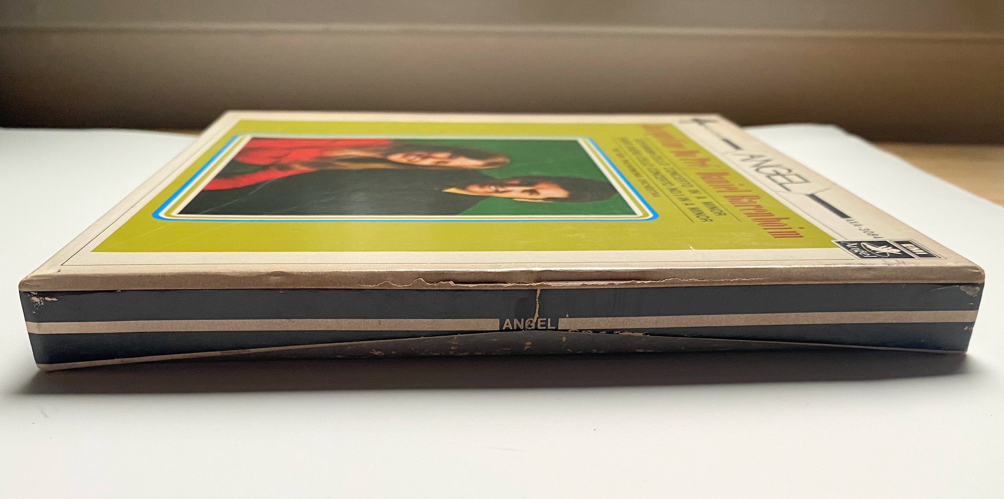 Schuman: Cello Concerto in A Minor, Jacqueline Du Pre & Daniel Barenboim- 4 track reel to reel tape, 7 1/2 IPS