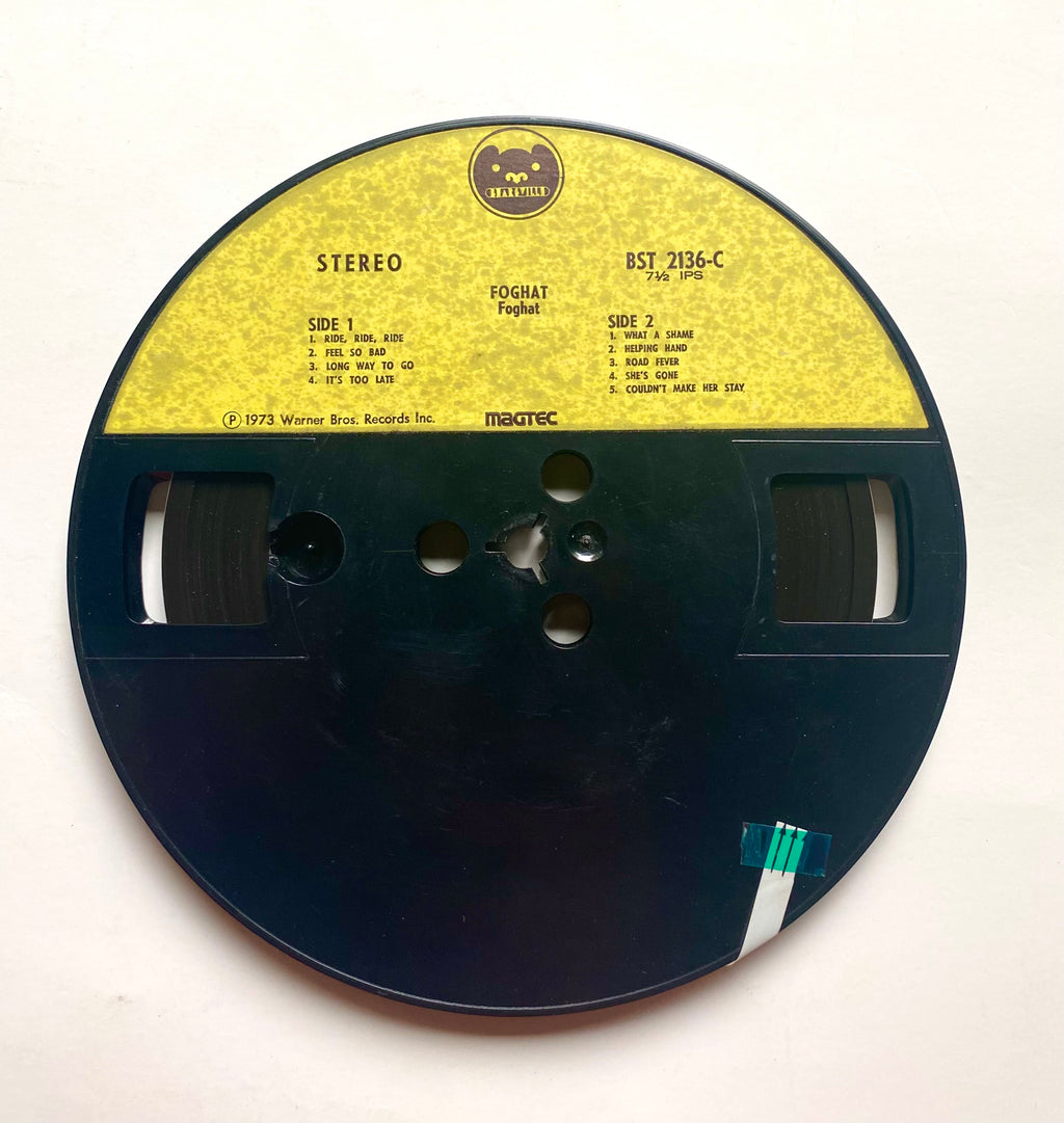 Foghat,Foghat- 4 track reel to reel tape, 7 1/2 IPS