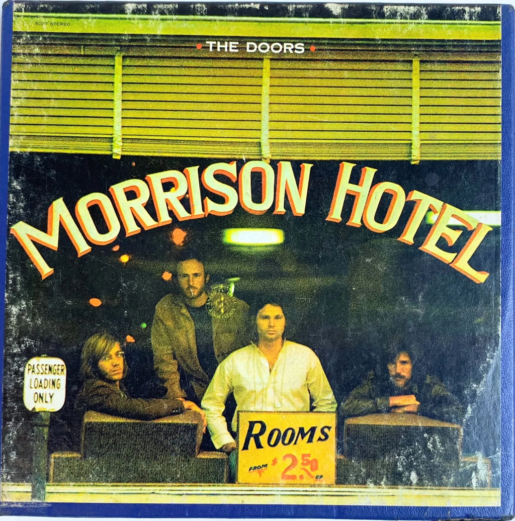 7 inch Ampex reel of The Doors Morrison Hotel with Elektra label