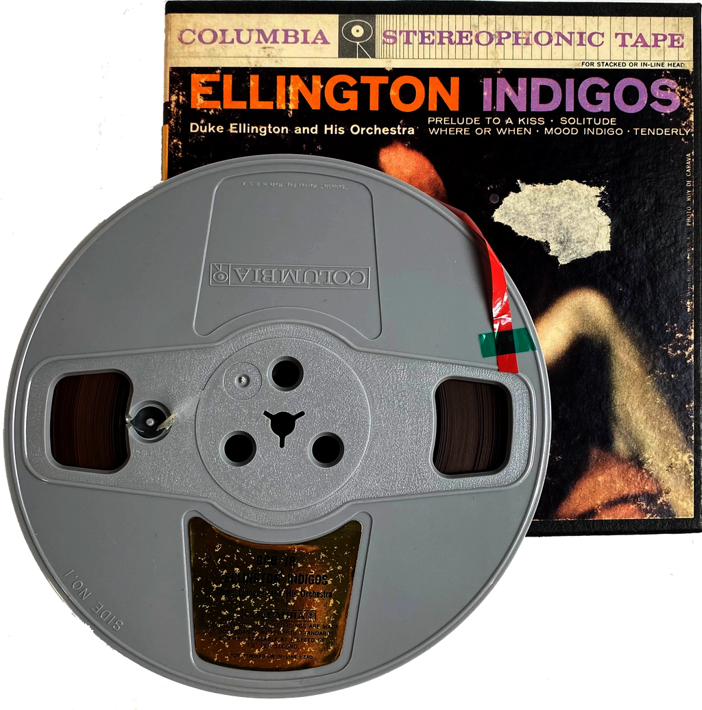 Ellington Indigos, Duke Ellington & His Orchestra- 2 track reel to reel tape,
