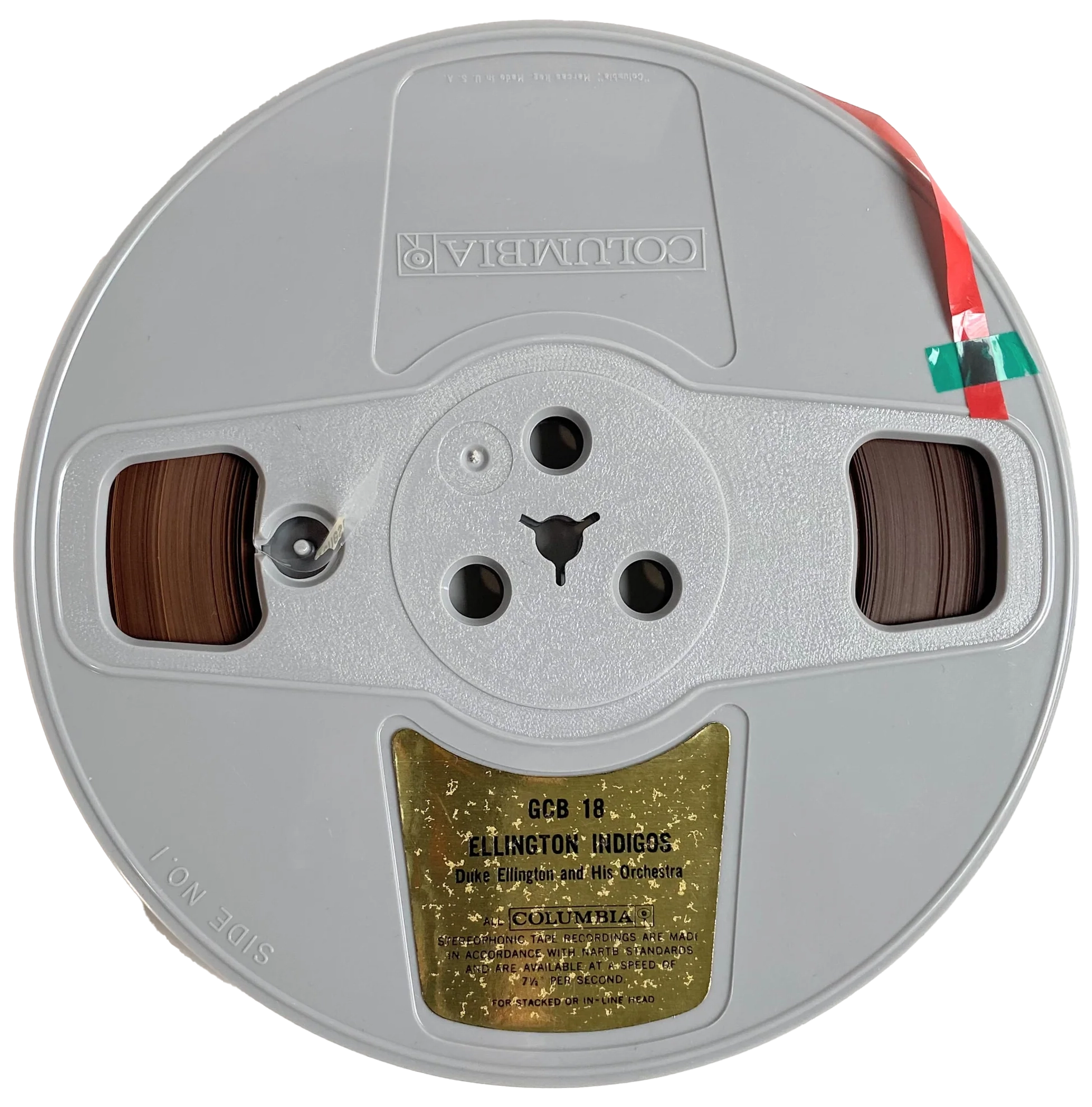 Ellington Indigos, Duke Ellington & His Orchestra- 2 track reel to reel tape,