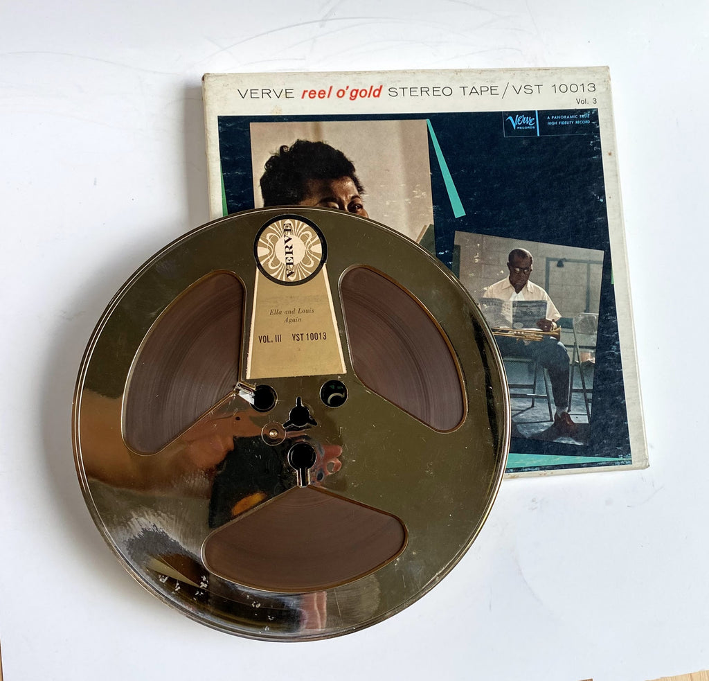 Elle and Louis Again, Ella Fitzgerald & Louis Armstrong - 2 track reel to reel tape, 7 1/2 IPS