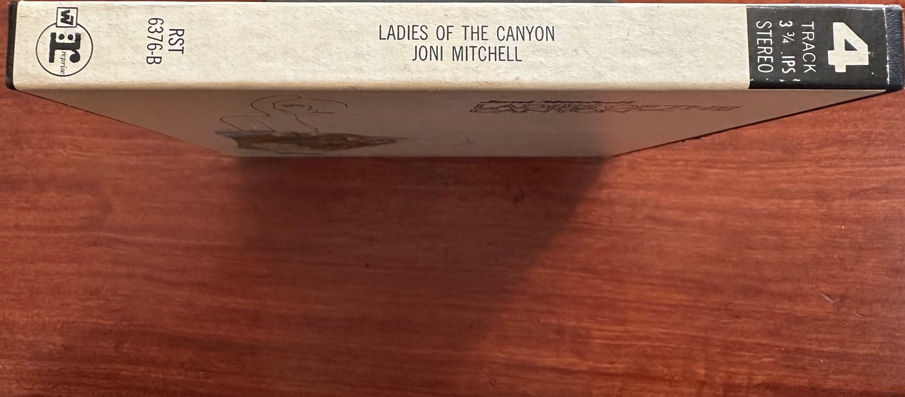 Ladies of the Canyon, Joni Mitchell- 4 Track Reel to Reel Tape, 3 3/4 IPS