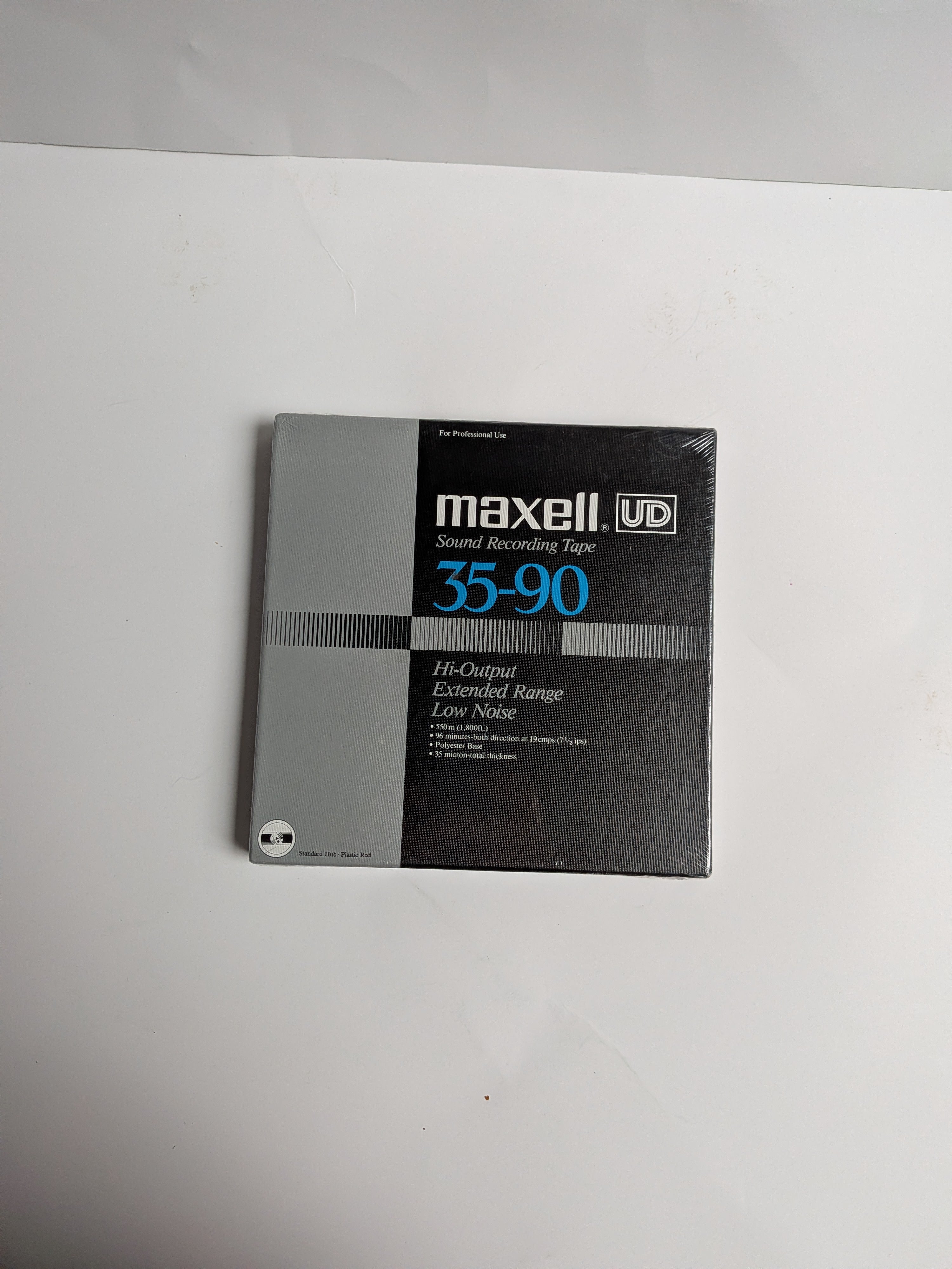 [Sealed] Sound Recording Tape, Maxell UD 35-90