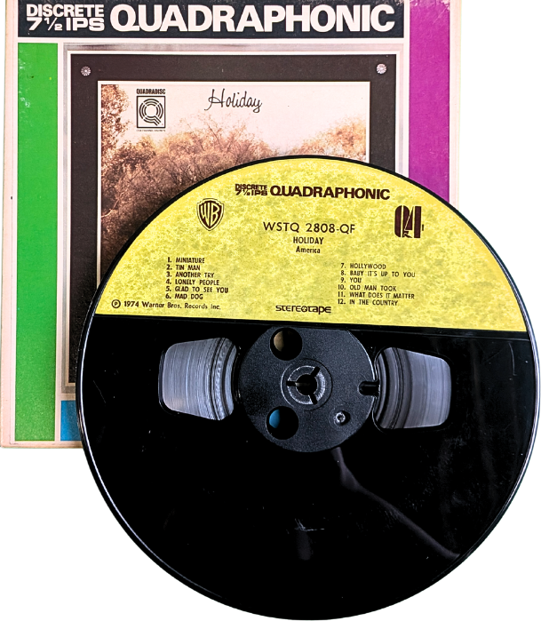 quad reel to reel tape